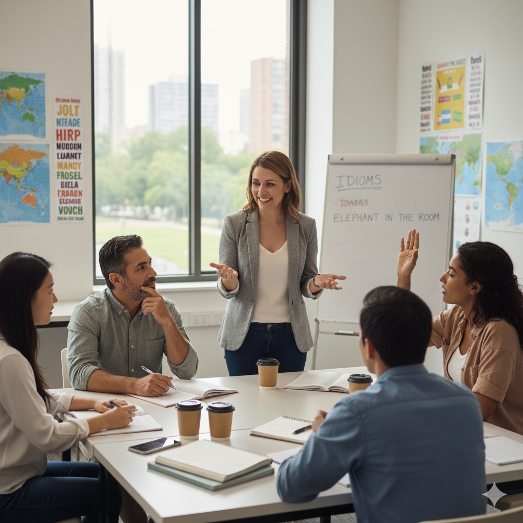 Learning English Idioms the Fun Way — “Burn the Midnight Oil” & “Elephant in the Room”